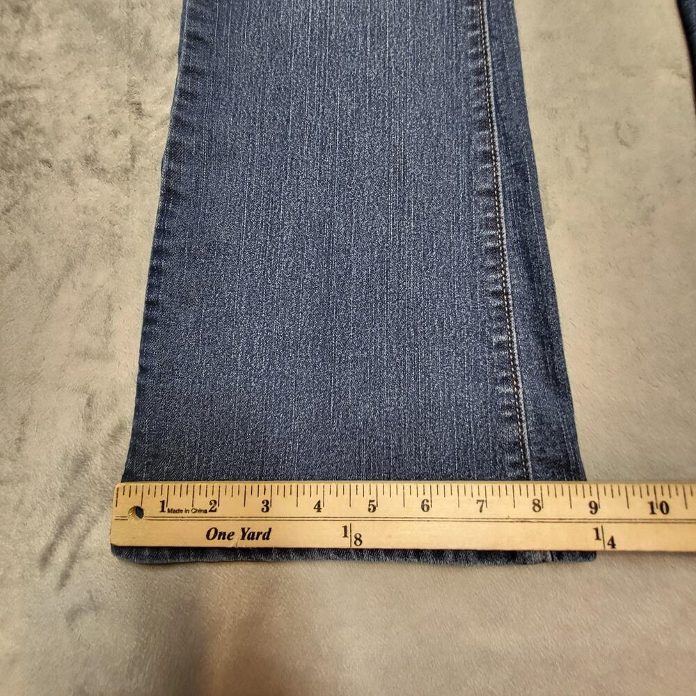 Levis Jeans Womens 10 Blue Medium Wash Modern Bootcut Stretch Denim Pockets - Picture 4 of 9